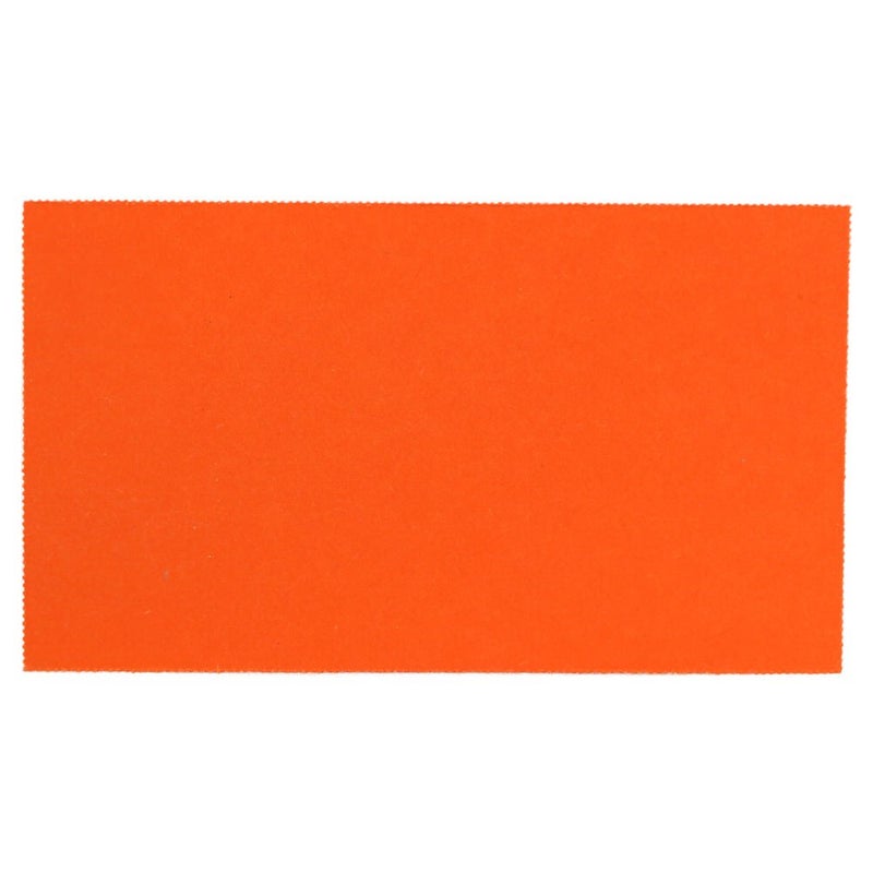 JAM PAPER Printable Business Cards - 3 1/2 x 2 - Brite Hue Orange - 100/Pack - Image 3